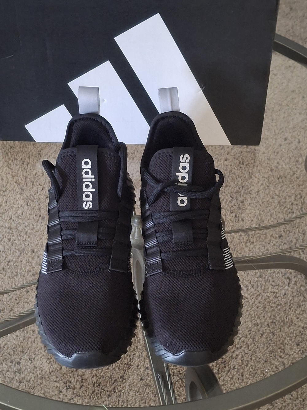 Adidas Black Athletic Sneakers - Mens/Womens Unisex